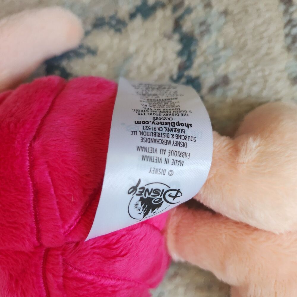 Disney Store 12" Piglet Winnie the Pooh Stuffed Animal Plush - Picture 7 of 9